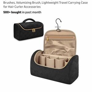 Dyson Black and Tan Hair Tool Travel Case